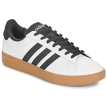 Cipők Férfi Rövid szárú edzőcipők adidas GRAND COURT 2.0 Fehér / Bézs / Fekete 