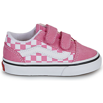 Vans Old Skool V COLOR THEORY CHECKERBOARD Pink Fizz