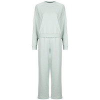 Ruhák Női Melegítő együttesek Puma Loungewear Standard Sweat Suitt FL cl Zöld / Tiszta