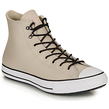 Scarpe Sneakers alte Converse CHUCK TAYLOR ALL STAR WINTER LEATHER BOOT HI Beige