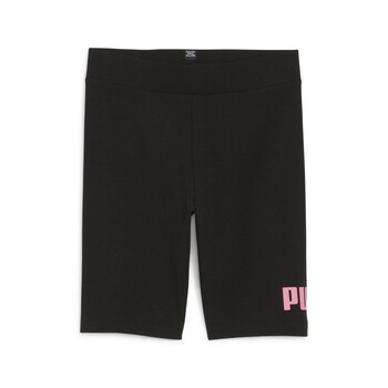 Abbigliamento Bambina Shorts / Bermuda Puma ESS LOGO SHORT TIGHTS Nero