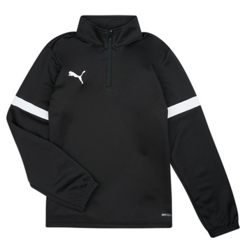 Abbigliamento Bambino Felpe Puma INDIVIDUAL RISE 1/4 ZIP Nero