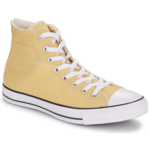 Scarpe Uomo Sneakers alte Converse CHUCK TAYLOR ALL STAR CANVAS & JACQUARD Beige
