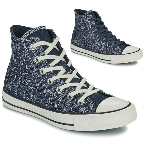 Scarpe Sneakers alte Converse CHUCK TAYLOR ALL STAR Blu