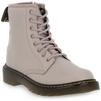 Scarpe Unisex bambino Sneakers alte Dr. Martens 1460 Beige