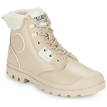 Scarpe Donna Stivaletti Palladium PAMPA HI SNOW WARM Beige
