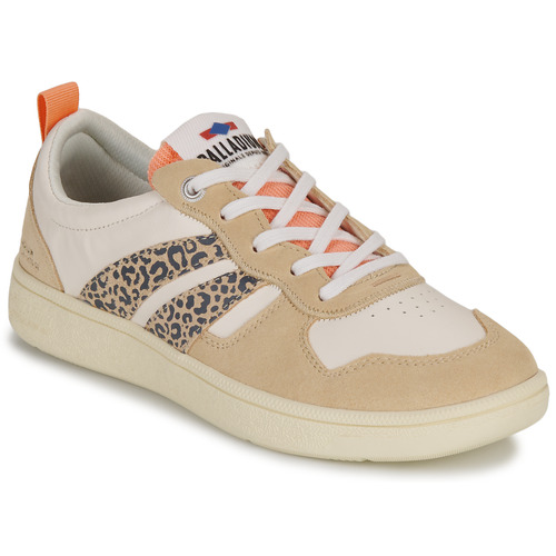 Scarpe Donna Sneakers basse Palladium PALLACUP FLAME LTH Beige / Nero