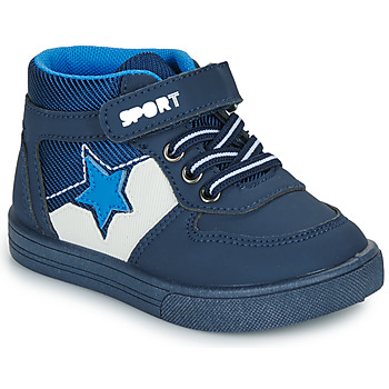Scarpe Bambino Sneakers alte Chicco POLACCHINO FASTERIX Marine