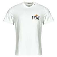 Abbigliamento Uomo T-shirt maniche corte Replay  Bianco