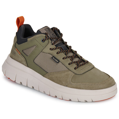 Scarpe Uomo Sneakers basse Palladium PALLAFLEX LO MIX Kaki