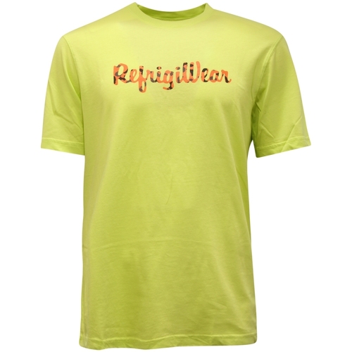 Abbigliamento Uomo T-shirt maniche corte Refrigiwear maglia  SPOKE GIALLO