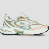 Scarpe Donna Sneakers basse Lacoste STORM 96 2K Bianco / Verde / Rosa