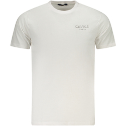 Abbigliamento Uomo T-shirt maniche corte Roberto Cavalli TXT61JJD060 BIANCO