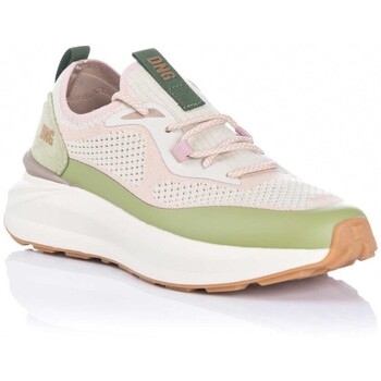 Scarpe Donna Sneakers basse Angela D Sneaker con zeppa Verde
