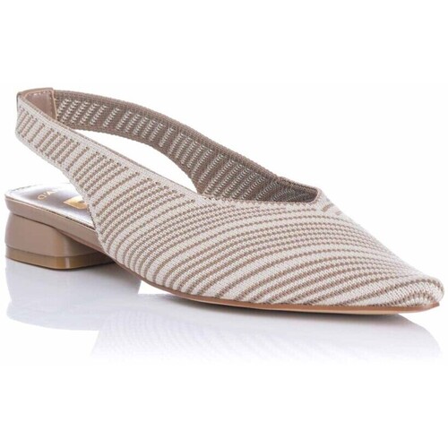 Scarpe Donna Ballerine Angela D Scarpa elegante - Destalonado Beige
