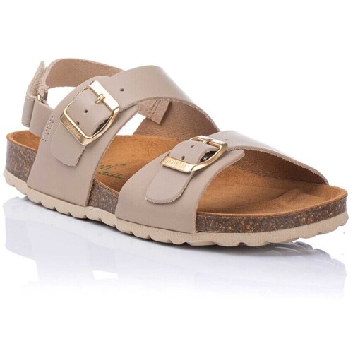 Scarpe Donna Sandali bassi Autenti Sandalo a fascia - Comfort Beige