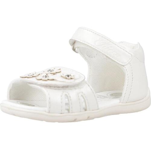 Scarpe Bambina Sandali sport Chicco Granadella Bianco
