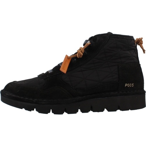 Scarpe Donna Stivali Panchic P005w0240250 Wave Ankle Boot Nero