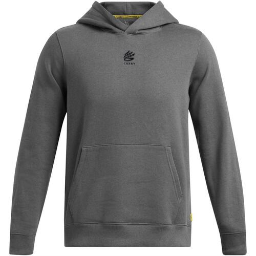 Abbigliamento Uomo Felpe con cappuccio Under Armour Curry Splash Grigio