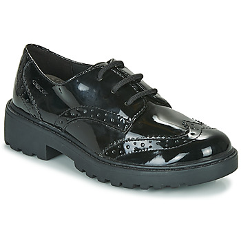 Shoes Girl Derby shoes Geox J CASEY G Black