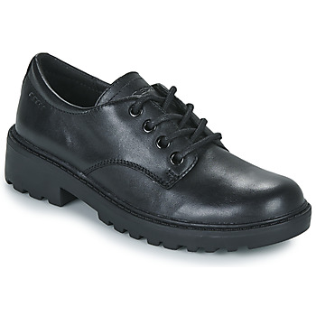 Shoes Children Derby shoes Geox J CASEY G. C Black