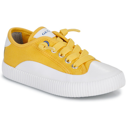 Shoes Children Low top trainers Geox J TIPPESTE BOY Yellow