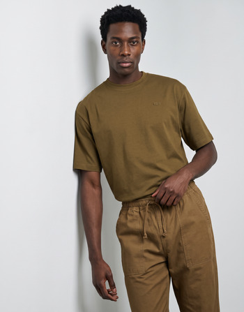 Lacoste T-shirt en jersey de coton épais loose fit