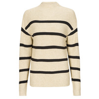 Textiel Dames Truien Vila VIRIL  Beige / Zwart