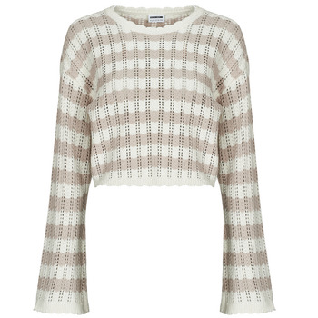 Textiel Dames Truien Noisy May NMLAIKA  Wit / Beige