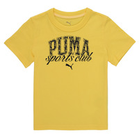 Textiel Jongens T-shirts korte mouwen Puma PUMA CLASS GRAPHIC TEE B Geel