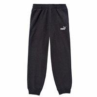 Textiel Jongens Trainingsbroeken Puma ESS NO1 LOGO SWEATPANTS Zwart