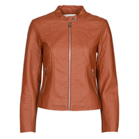 Textiel Dames Leren jas / kunstleren jas Vila VIBLUE Roest