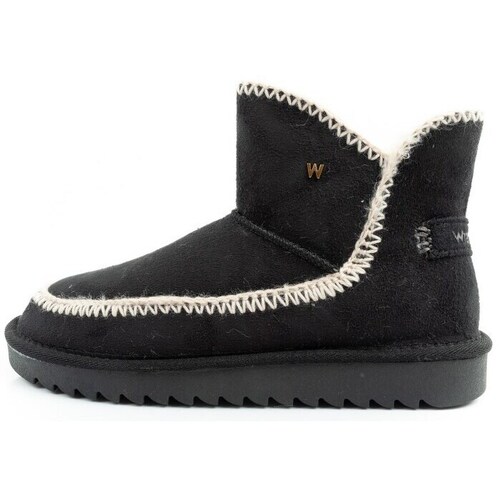 Schoenen Dames Snowboots Wrangler Elsa Wit, Zwart