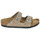 Schoenen Meisjes Leren slippers BIRKENSTOCK Arizona Kids Rivet Synthetisch / Soft / Grijs / Taupe