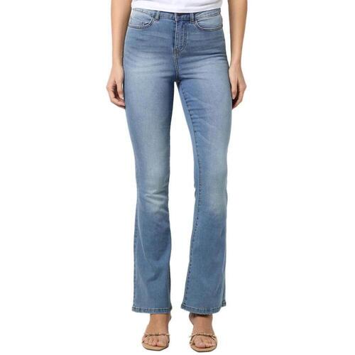 Textiel Dames Straight jeans Noisy May Sallie Blauw