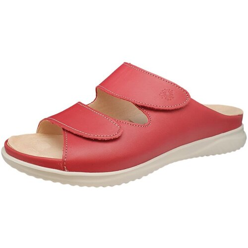 Schoenen Dames Platte sandalen Hartjes  Rood