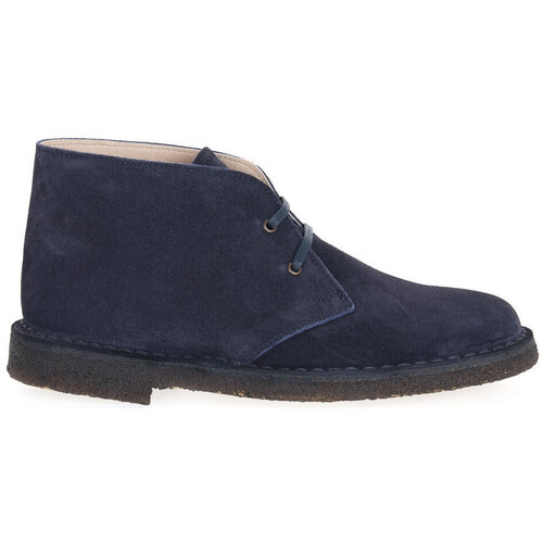 Skor Herr Stövlar Isle BLU DESERT BOOT Blå