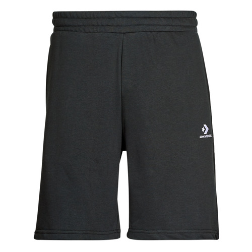 textil Shorts / Bermudas Converse GO-TO EMBROIDERED STAR CHEVRON FLEECE SHORT Svart
