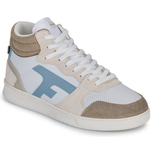 Skor Dam Höga sneakers Faguo HAZEL MID Beige / Blå / Brun