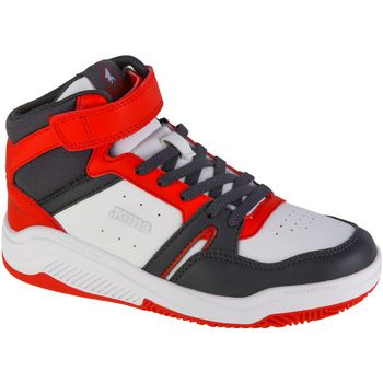 Skor Pojkar Sneakers Joma Platea Mid Jr 24 JPLAMS Vit