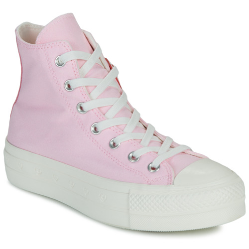 Skor Dam Höga sneakers Converse CHUCK TAYLOR ALL STAR LIFT Rosa