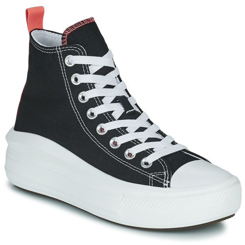Skor Flickor Höga sneakers Converse Chuck Taylor All Star Move Canvas Color Hi Svart