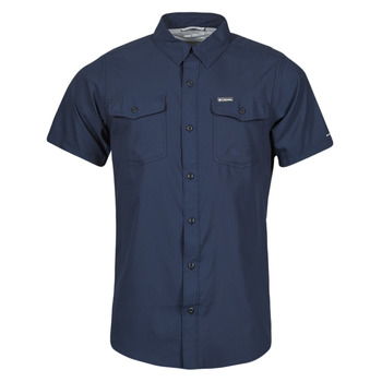 textil Herr Kortärmade skjortor Columbia Utilizer II Solid Short Sleeve Shirt Marin