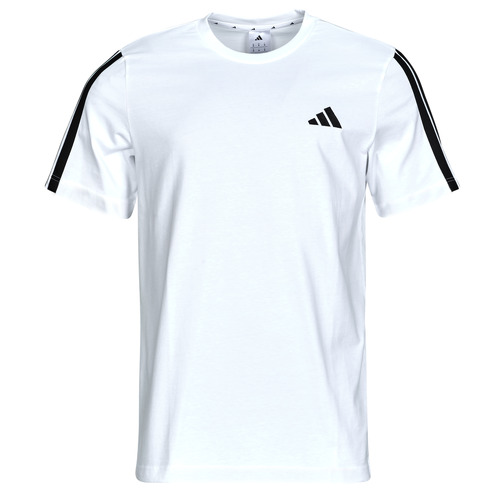 textil Herr T-shirts adidas 3-Stripes T-Shirt Vit