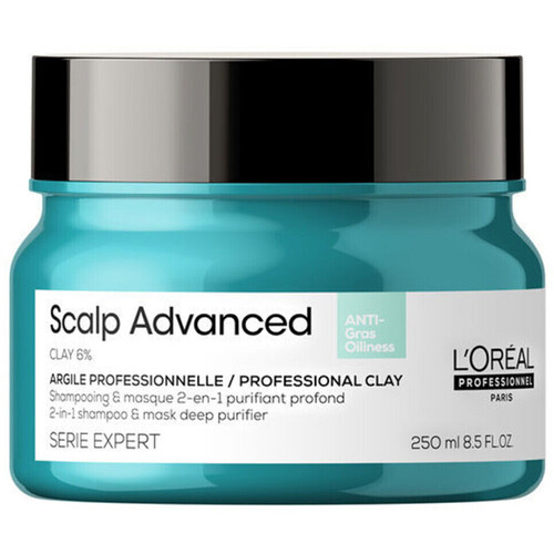 skonhet Dam Schampoo L'oréal Deep Purifying 2-in-1 Shampoo & Mask Scalp Advanced 500 Annat