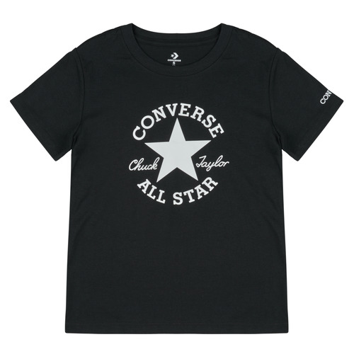 textil Flickor T-shirts Converse DISSECTED CTP CLASSIC TEE Svart