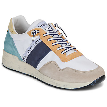 Skor Herr Sneakers Cetti C-1370-V26-ANTE-MESH-MULTICOLOR Vit / Flerfärgad