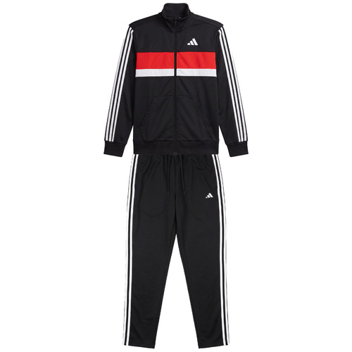 textil Barn Sportoverall adidas Seasonal Essentials Tiberio 3-Stripes Tricot Track Suit Kids Svart