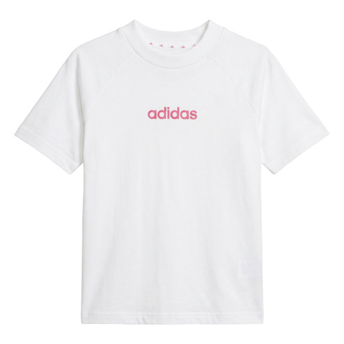 textil Flickor T-shirts adidas Essentials T-Shirt Kids Vit