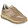 Skor Dam Sneakers Blauer MILLS Beige / Guldfärgad